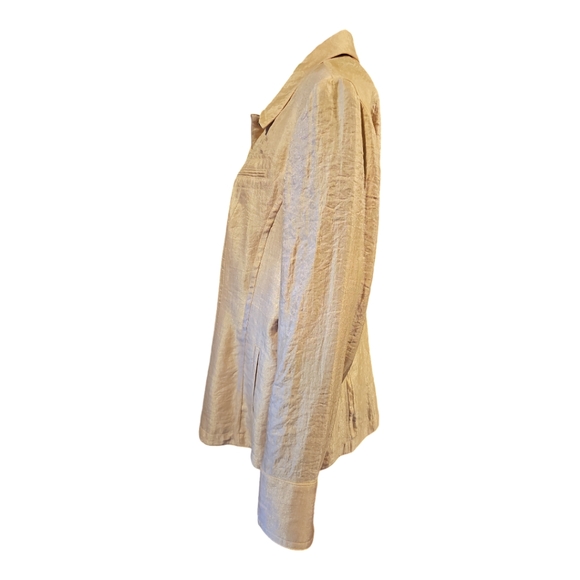 Tall Girl Mettalic  Rosegold Dress Jacket - Picture 6 of 9